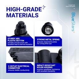 [Lifetime Warranty] DHLG-12 2 Outlet Push Button Grill Ignitor thumbnail 6