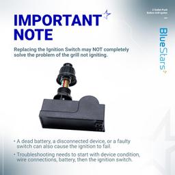 [Lifetime Warranty] DHLG-12 2 Outlet Push Button Grill Ignitor thumbnail 5