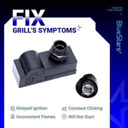[Lifetime Warranty] DHLG-12 2 Outlet Push Button Grill Ignitor thumbnail 3