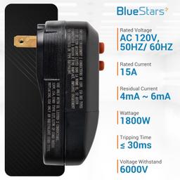 2 PCS GFCI Plug 15 Amp 2 Prongs thumbnail 5