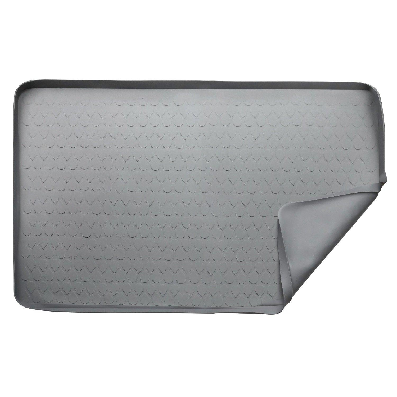 [Lifetime Warranty] Under Sink Mat 34" x 22" Grey image 0