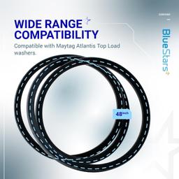 [Lifetime Warranty] 22003483 Washer Drive Belt Replacement - Compatible with Maytag Jenn-Air Washers - Replaces WP22003483 AP6006365 PS11739438 22002709 WP22003483VP PS11739438 thumbnail 5