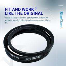 [Lifetime Warranty] 22003483 Washer Drive Belt Replacement - Compatible with Maytag Jenn-Air Washers - Replaces WP22003483 AP6006365 PS11739438 22002709 WP22003483VP PS11739438 thumbnail 4