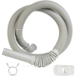 [Lifetime Warranty] AEM73732901 Washer Drain Hose - Compatible with LG Kenmore Washer - Replaces AEM74053001 AEM74073303 MEJ62685201 2702257 PS8749199 AP5783629 5215EA1001A AEM73653001 AEM73732903 thumbnail 0