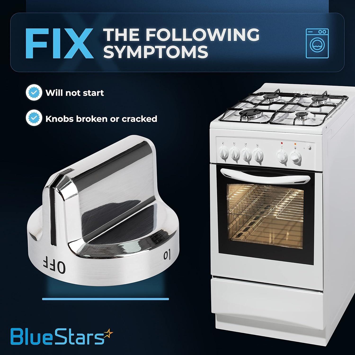 5304502763 Range Control Knobs - Pack of 5 image 1