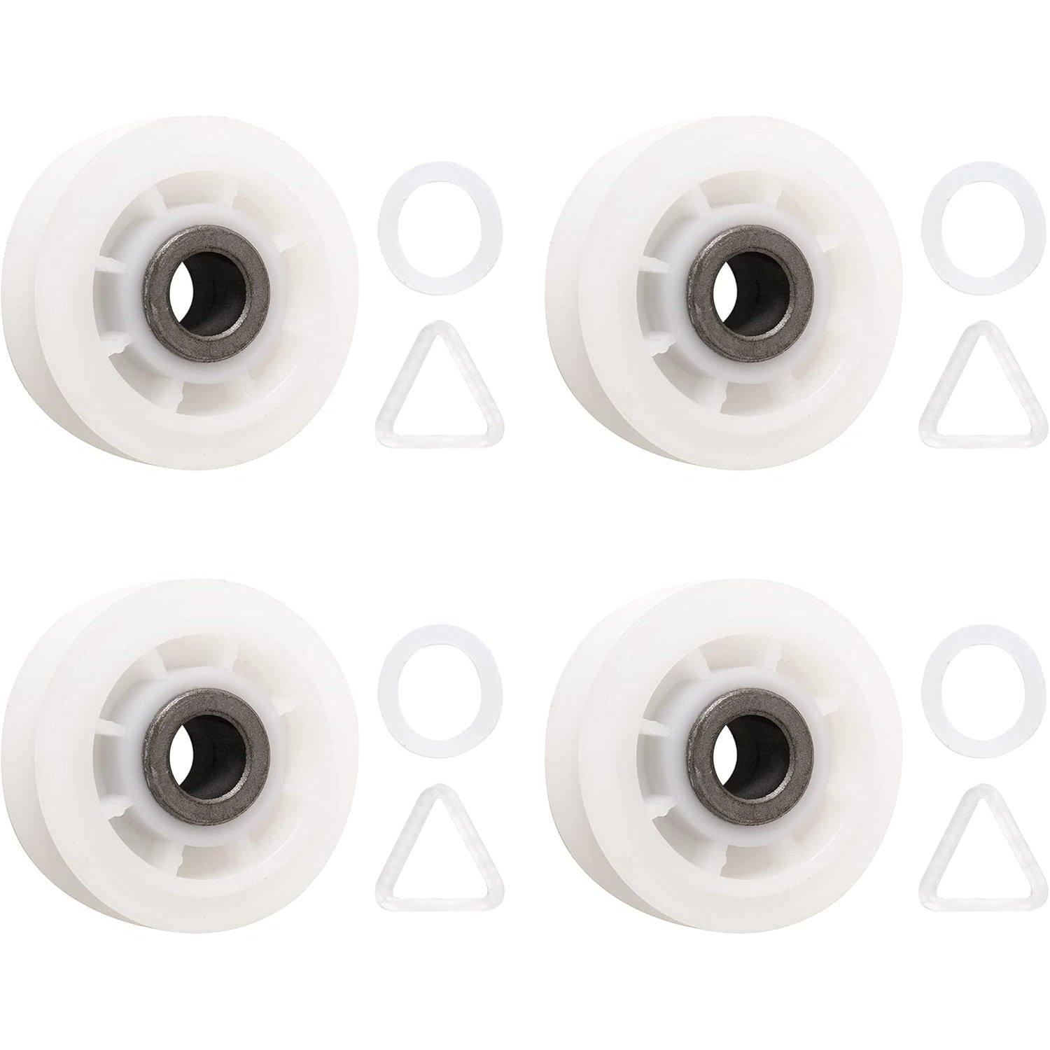 [Lifetime Warranty] 279640 Dryer Idler Pulley Replacement - Compatible with Whirlpool Kenmore Maytag Dryers - Replaces 3388672 697692 AP3094197 W10468057 - Pack of 4 image 0