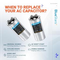 [Lifetime Warranty] 40 uF MFD 370/440 VAC CBB65A Round Run Start Capacitor - Fits AC Motor Run, Fan Start, Heat Pump thumbnail 8