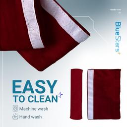 [Lifetime Warranty] Refrigerator Door Handle Covers, Keep Your Kitchen Appliances Clean from Smudges, Drips, Food Stains, Oil, Decor Protector for Fridge, Ovens, Dishwashers, Microwaves (Red) - Pack of 6 thumbnail 1