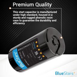 590-708 mfd 110-150VAC ±20% Volts Round Motor Start Capacitor 50/60 Hz AC thumbnail 6