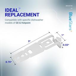 [Lifetime Warranty] WD01X27759 Dishwasher Countertop Bracket - Compatible with GE & Hotpoint Dishwashers - Replaces 4961783 AP6994863 PS16219683 thumbnail 6