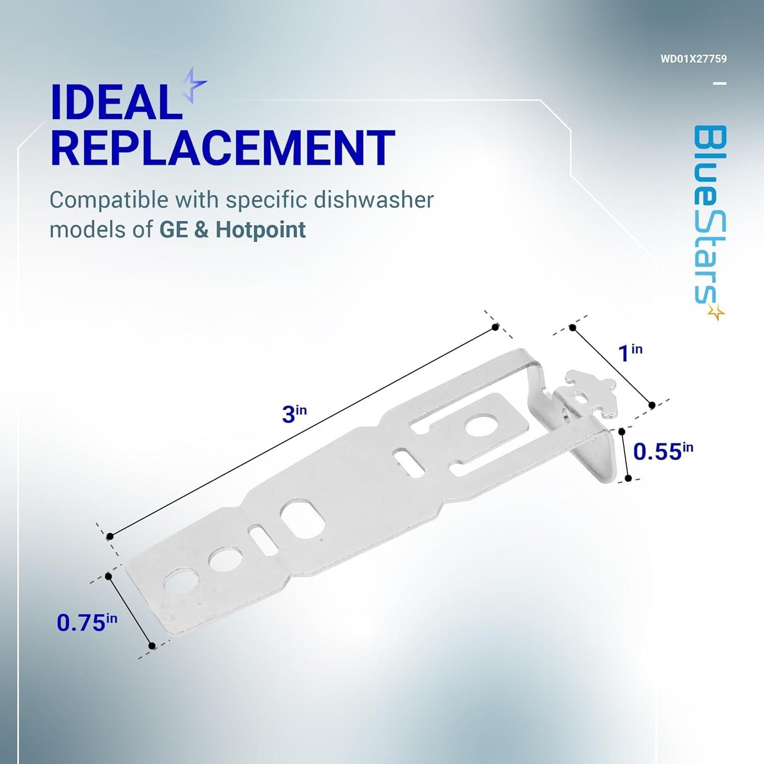 [Lifetime Warranty] WD01X27759 Dishwasher Countertop Bracket - Compatible with GE & Hotpoint Dishwashers - Replaces 4961783 AP6994863 PS16219683 image 6