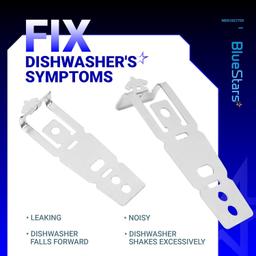 [Lifetime Warranty] WD01X27759 Dishwasher Countertop Bracket - Compatible with GE & Hotpoint Dishwashers - Replaces 4961783 AP6994863 PS16219683 thumbnail 3