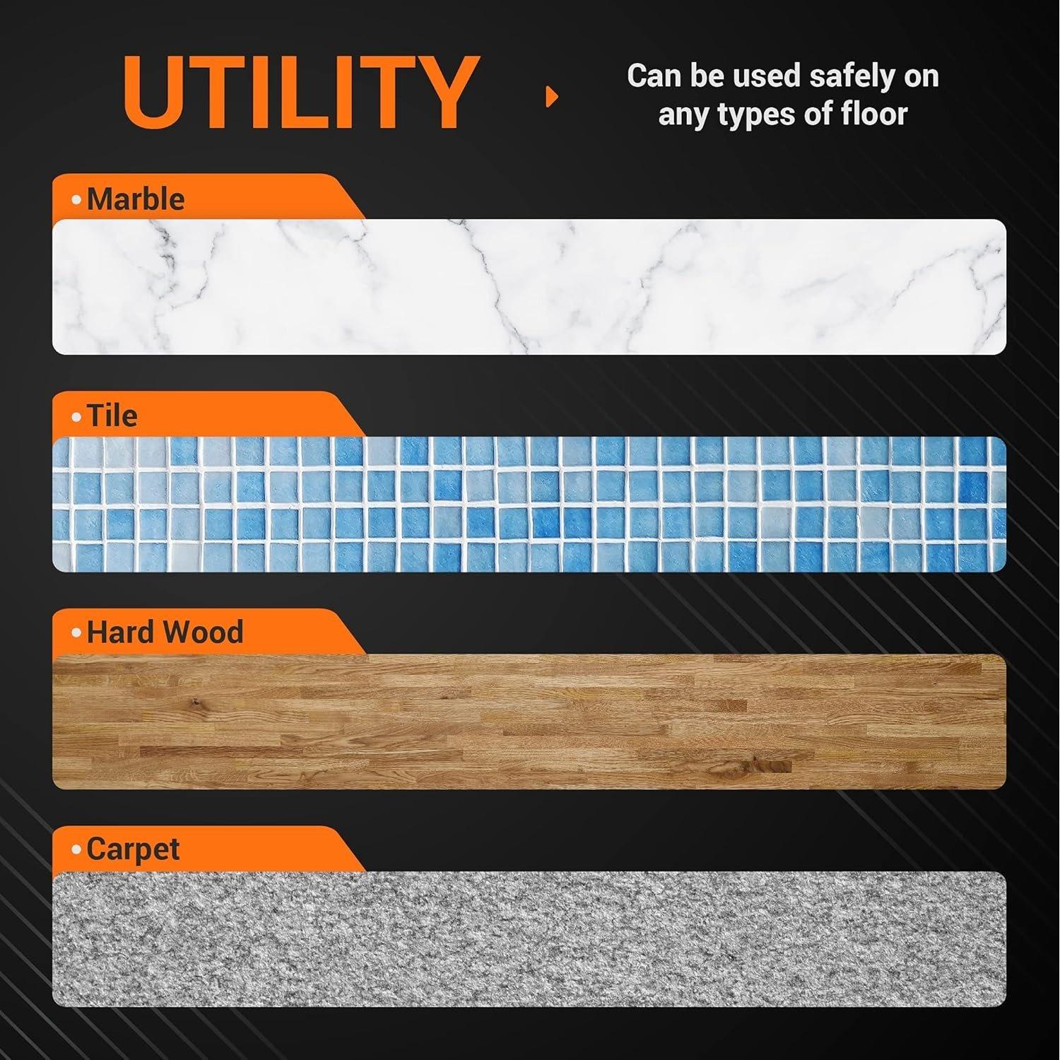 [Lifetime Warranty] Microfiber Steam Mop Pads Replacement - Compatible with PurSteam ThermaPro 10-in-1 and ThermaPro 211 Steam Mop Cleaners - Pack of 10 image 6