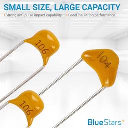 [Lifetime Warranty] 10-Value Ceramic Capacitor Assortment Kit 650 pcs thumbnail 2