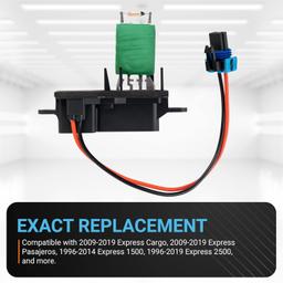 [Lifetime Warranty] 973-407 Front HVAC Fan Blower Motor Resistor thumbnail 2