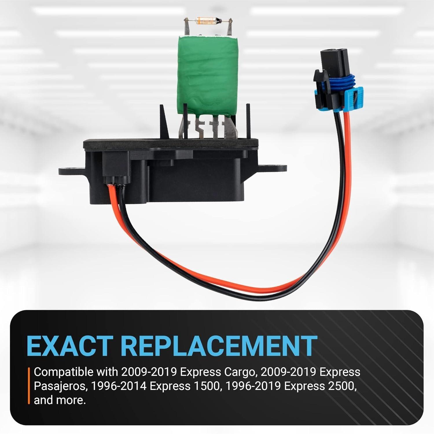 [Lifetime Warranty] 973-407 Front HVAC Fan Blower Motor Resistor image 2