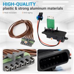 [Lifetime Warranty] 973-407 Front HVAC Fan Blower Motor Resistor thumbnail 6