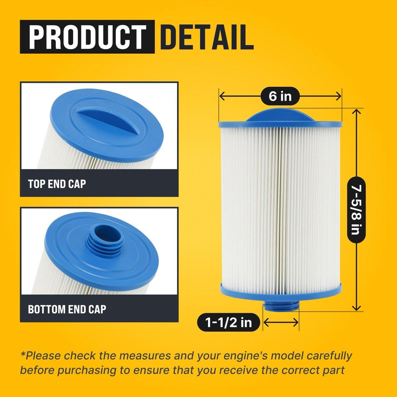 [Lifetime Warranty] 6CH-940 Pool & Spa Filter image 5