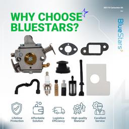 [Lifetime Warranty] MS170 Carburetor - Compatible with STIHL Chainsaw thumbnail 8