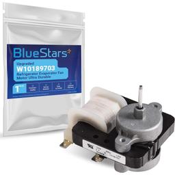 [Lifetime Warranty] W10189703 Refrigerator Evaporator Fan Motor - Compatible with Whirlpool Maytag Kenmore Refrigerators - Replaces WPW10189703 W10208121 2219647 AP6016598 10449505 thumbnail 0