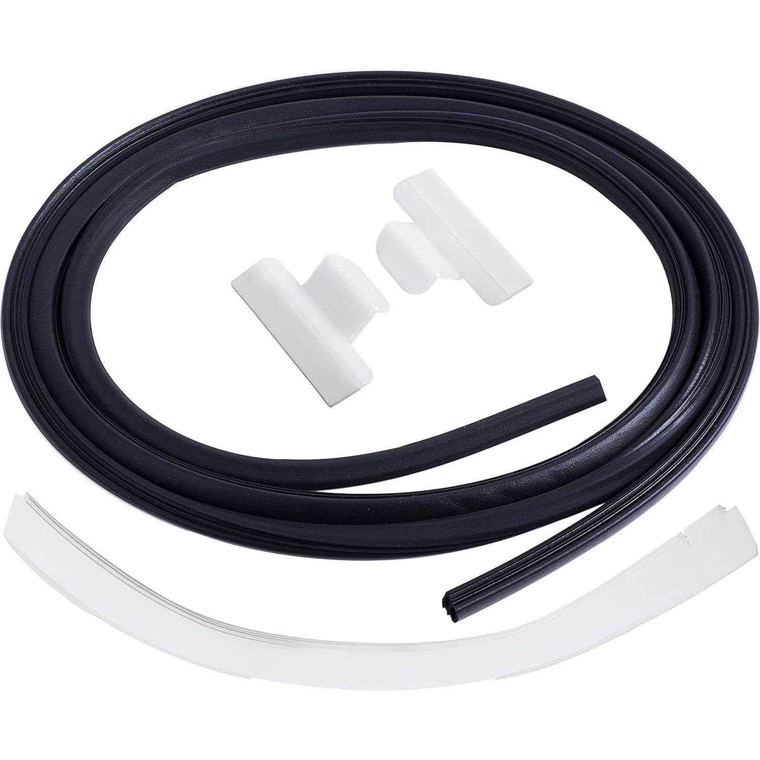 [Lifetime Warranty] 154827601 Door Seal, 809006501 Lower Seal, 154701001 Splash Shield Kit - Compatible with Frigidaire Kenmore Crosley Dishwashers - Replaces AP5690109 AP5809675 AP4338941 image 0