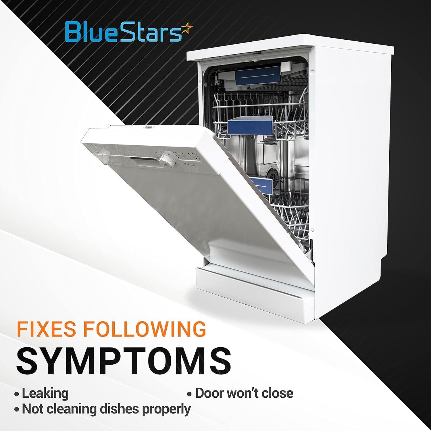 [Lifetime Warranty] 154827601 Door Seal, 809006501 Lower Seal, 154701001 Splash Shield Kit - Compatible with Frigidaire Kenmore Crosley Dishwashers - Replaces AP5690109 AP5809675 AP4338941 image 2