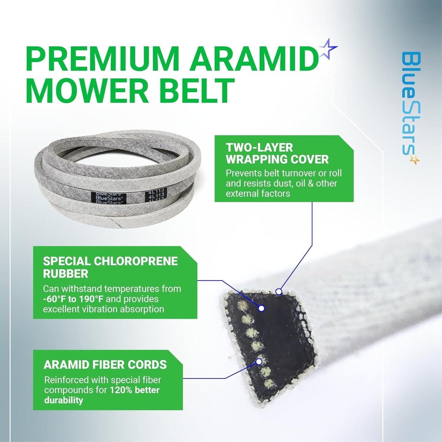 [Lifetime Warranty] Mower Deck Belt 119-8819 1/2" x 113 1/2" image 5