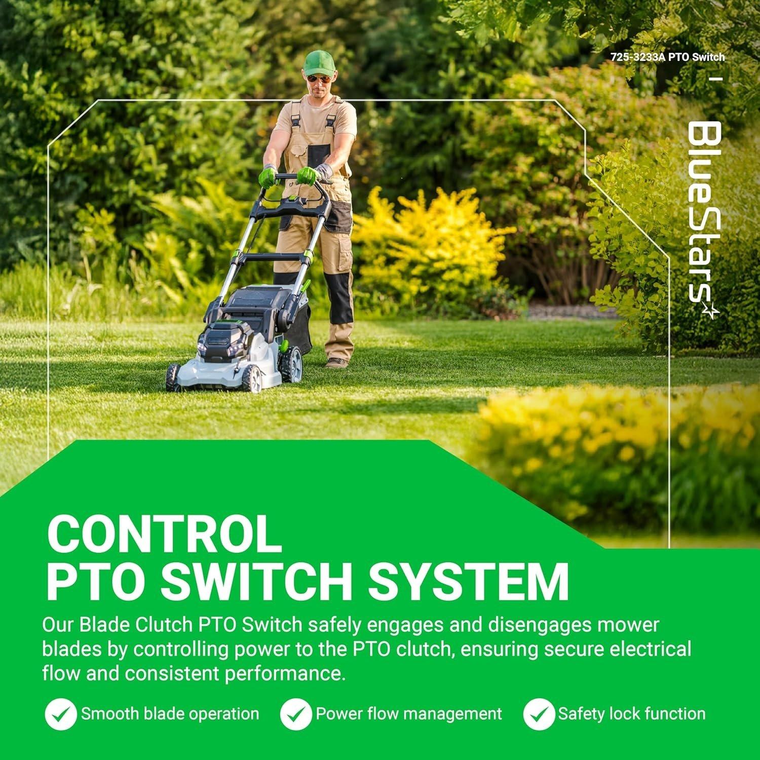 [Lifetime Warranty] 725-3233A Clutch PTO Switch image 1