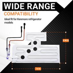 [Lifetime Warranty] 5303918301 Refrigerator Garage Heater Kit – Compatible with Frigidaire & Kenmore Models – Replaces AP3722172 PS900213 AH900213 thumbnail 5