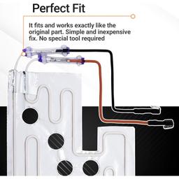[Lifetime Warranty] 5303918301 Refrigerator Garage Heater Kit – Compatible with Frigidaire & Kenmore Models – Replaces AP3722172 PS900213 AH900213 thumbnail 2