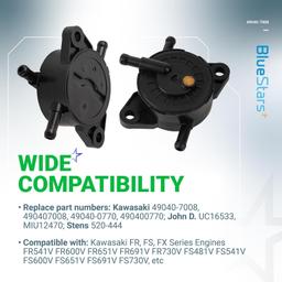 [Lifetime Warranty] 49040-7008 49040-0770 MIU12470 Fuel Pump thumbnail 2