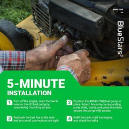 [Lifetime Warranty] 49040-7008 49040-0770 MIU12470 Fuel Pump thumbnail 7