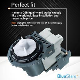 [Lifetime Warranty] DC31-00178A PX3516-01 WA52M7750AV/A4 Washer Drain Pump Motor For Samsung, Whirlpool Washers WA50K8600AW WA48J7770AW WA50K8600AV WF42H5000AW/A2 WF42H5000AW/A2-00 WF42H5000AW/A2-01 thumbnail 4