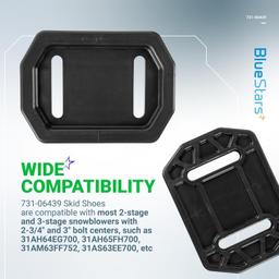 [Lifetime Warranty] 731-06439 Snowblower Skid Shoes thumbnail 7