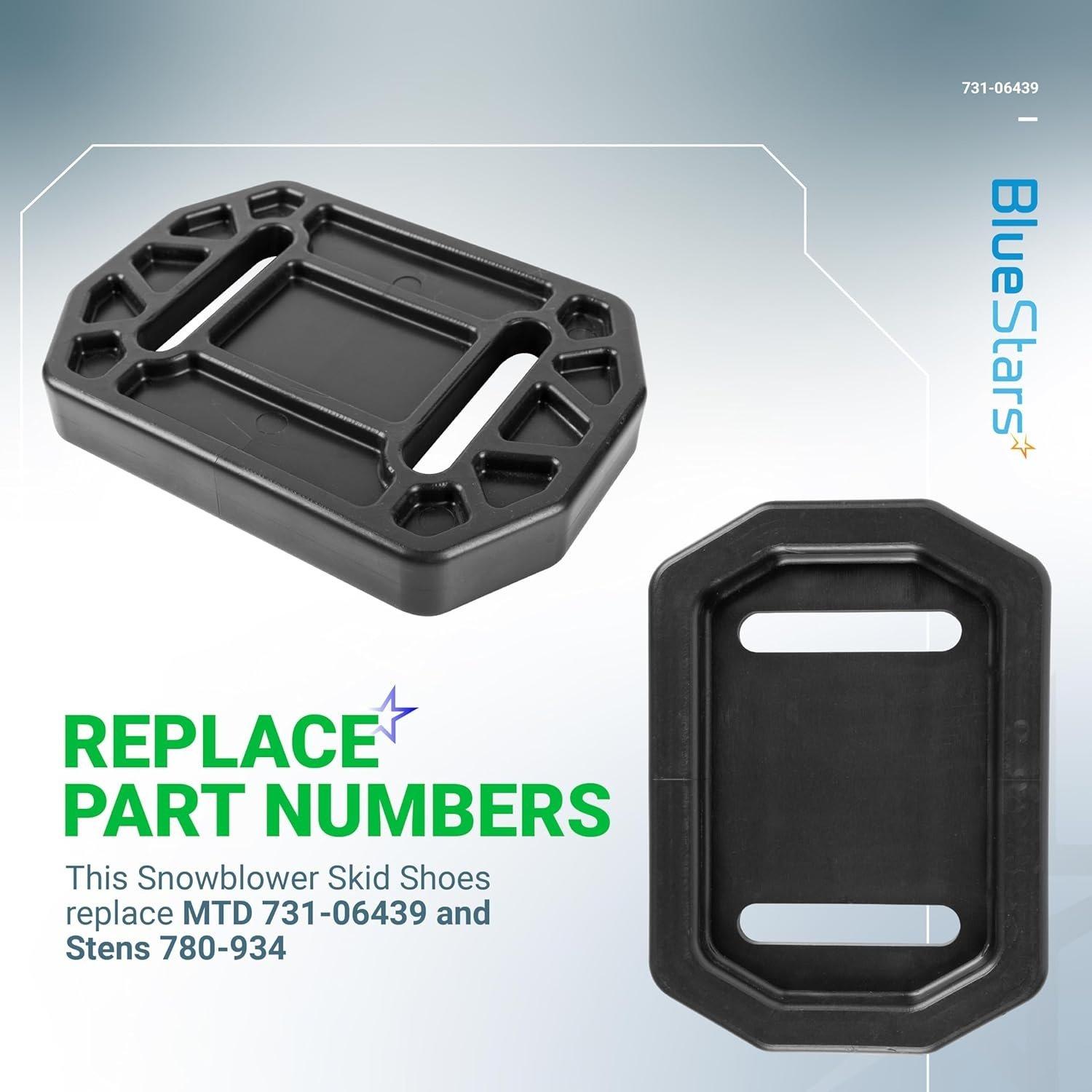 [Lifetime Warranty] 731-06439 Snowblower Skid Shoes image 2