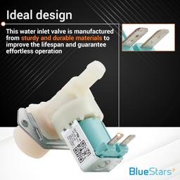 [Lifetime Warranty] DC62-30312J & DC62-30314K Washer Water Inlet Valve Set - Cold & Hot Side Replacement for Samsung Kenmore Washers - Replaces DC62-30314H 1810145 AP4204535 thumbnail 3