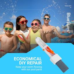 [Lifetime Warranty] Pool Pumice Stone with EZ-Clip Handle Pumice Sticks Stone - Pack of 4 thumbnail 2