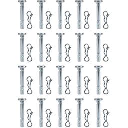 20 PCS 738-04124A Shear Pins & 714-04040 Cotter Pin thumbnail 0