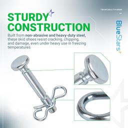 20 PCS 738-04124A Shear Pins & 714-04040 Cotter Pin thumbnail 7