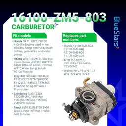 [Lifetime Warranty] 753-06258A Carburetor Carb with Air Filter Tune-Up Kit thumbnail 5