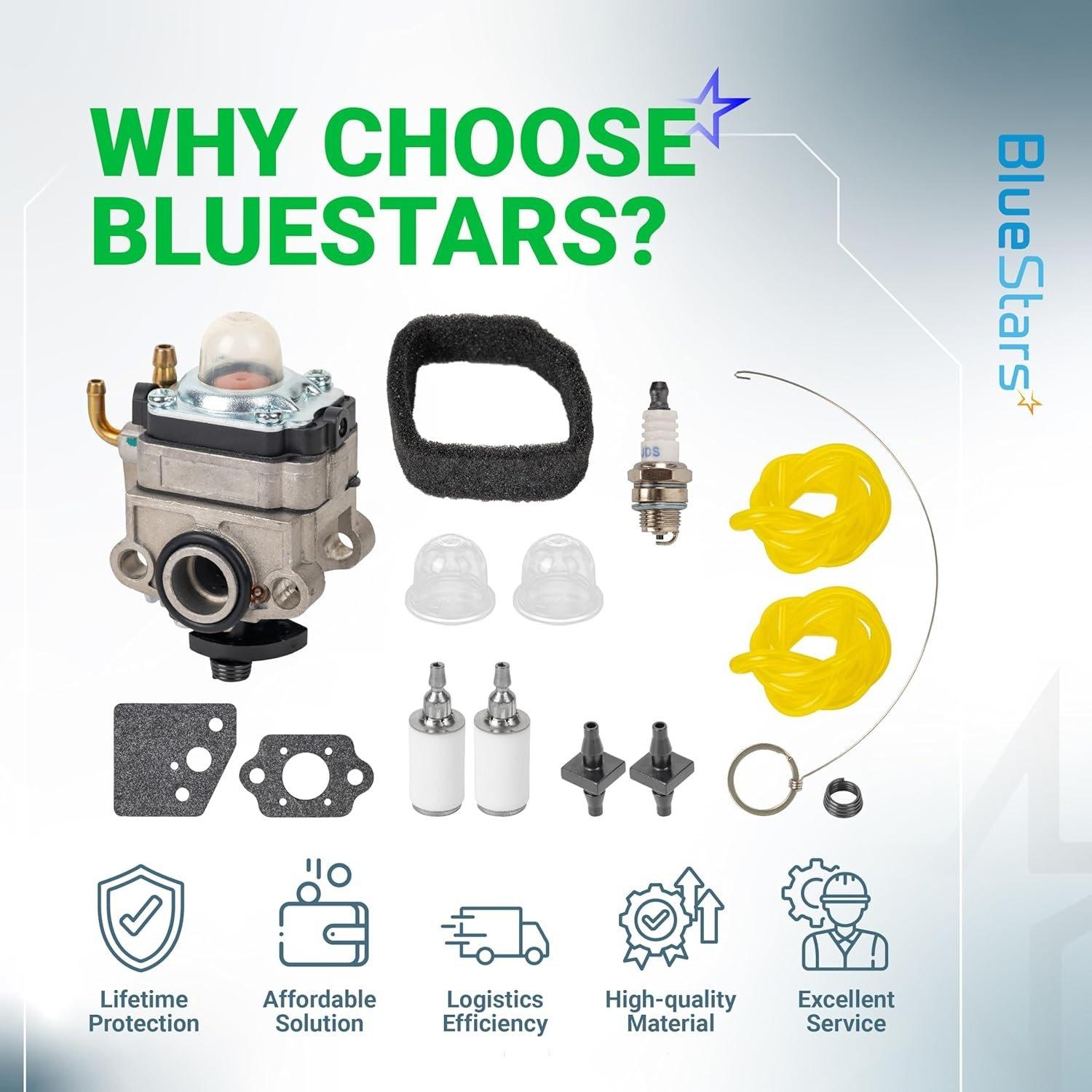 [Lifetime Warranty] 753-06258A Carburetor Carb with Air Filter Tune-Up Kit image 7
