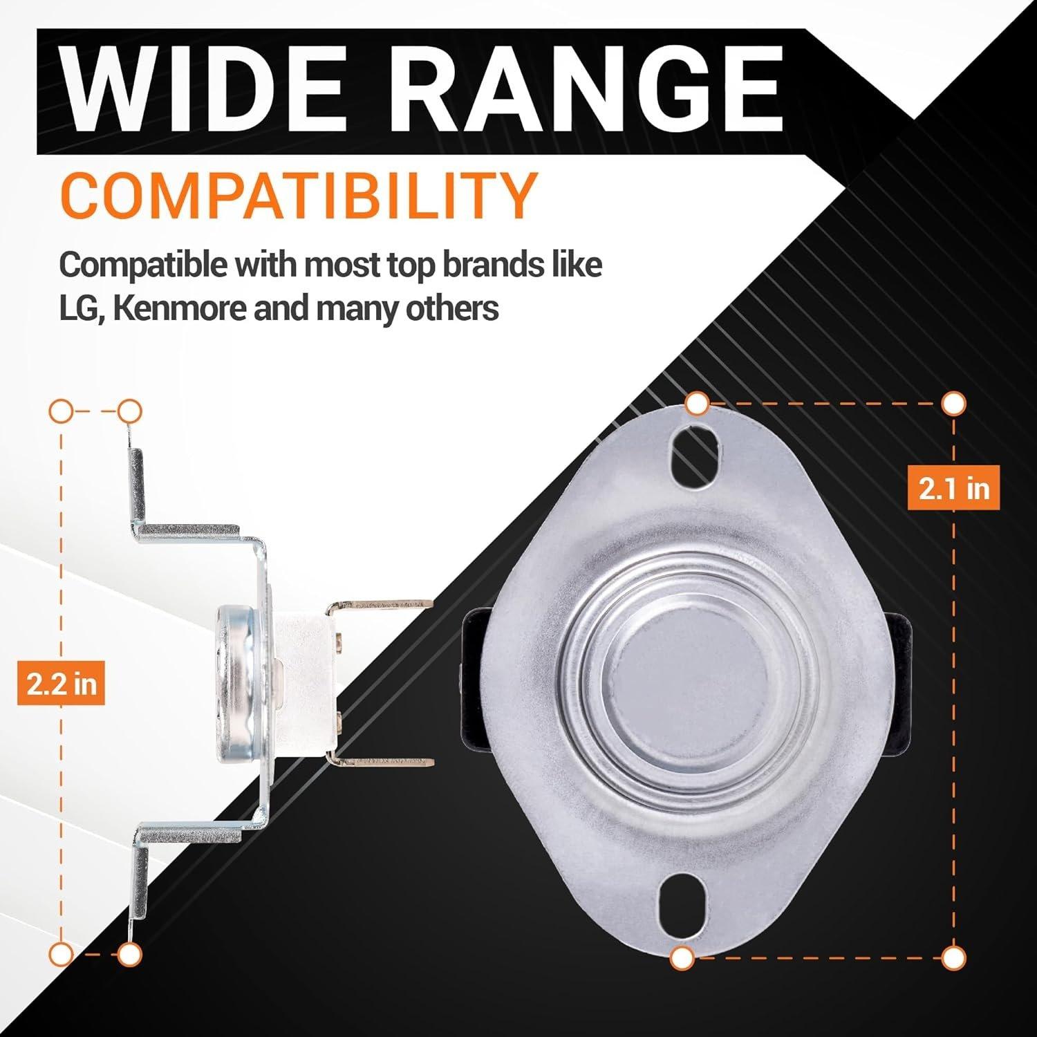 6931EL3003D Limit Thermostat 6931EL3001F Thermostat Assembly image 0