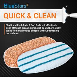 Microfiber Steam Scrub Mop Pads for PurSteam ThermaPro - Pack of 4 thumbnail 5