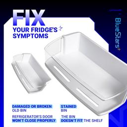 AAP73631502 UPPER RIGHT SIDE Door Shelf Basket Bin thumbnail 3