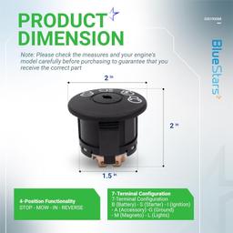 [Lifetime Warranty] 532193350 193350 Ignition Switch thumbnail 2