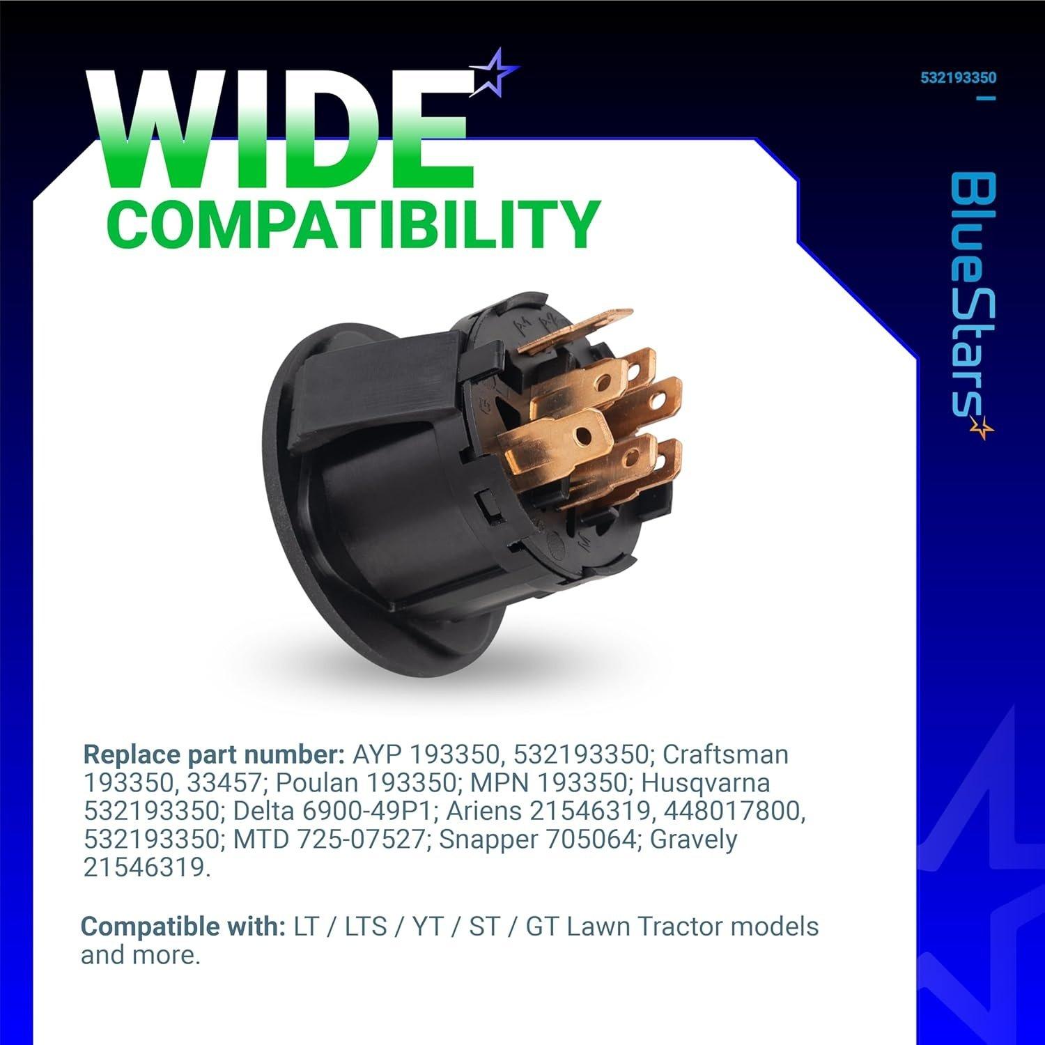 [Lifetime Warranty] 532193350 193350 Ignition Switch image 3