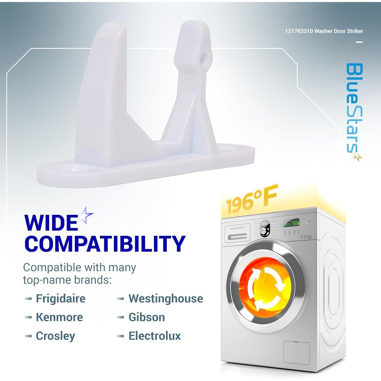 [Lifetime Warranty] 131763310 Washer Door Striker Replacement - Compatible with Frigidaire & Kenmore Washers - Replaces 131763300 AP3580441 PS890617 image 6