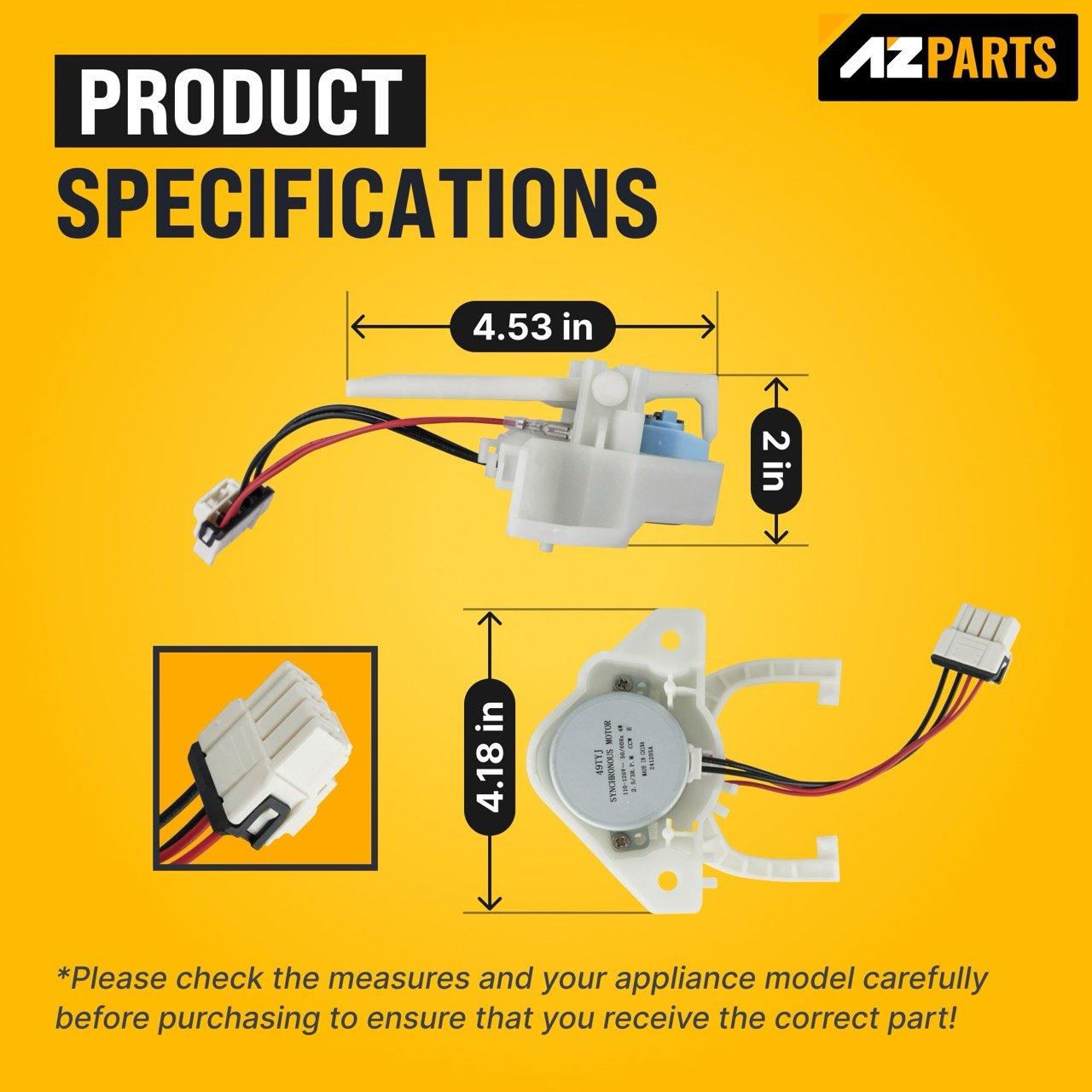 [Lifetime Warranty] WH03X30517 Washer Shift Actuator - Compatible with GE and Hotpoint Washing Machines - Replaces WH05X25036, WH05X24435, PS16554752, AP7014559, 290D1056G001, 4961069 image 5