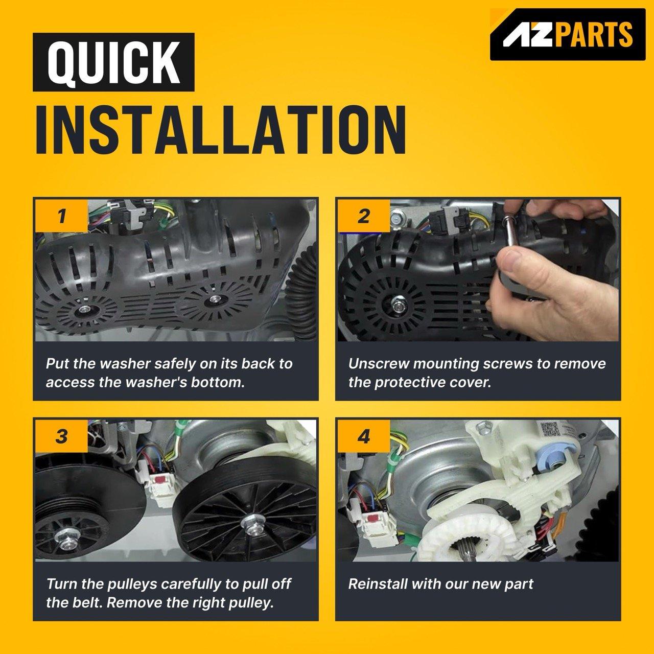 [Lifetime Warranty] WH03X30517 Washer Shift Actuator - Compatible with GE and Hotpoint Washing Machines - Replaces WH05X25036, WH05X24435, PS16554752, AP7014559, 290D1056G001, 4961069 image 1