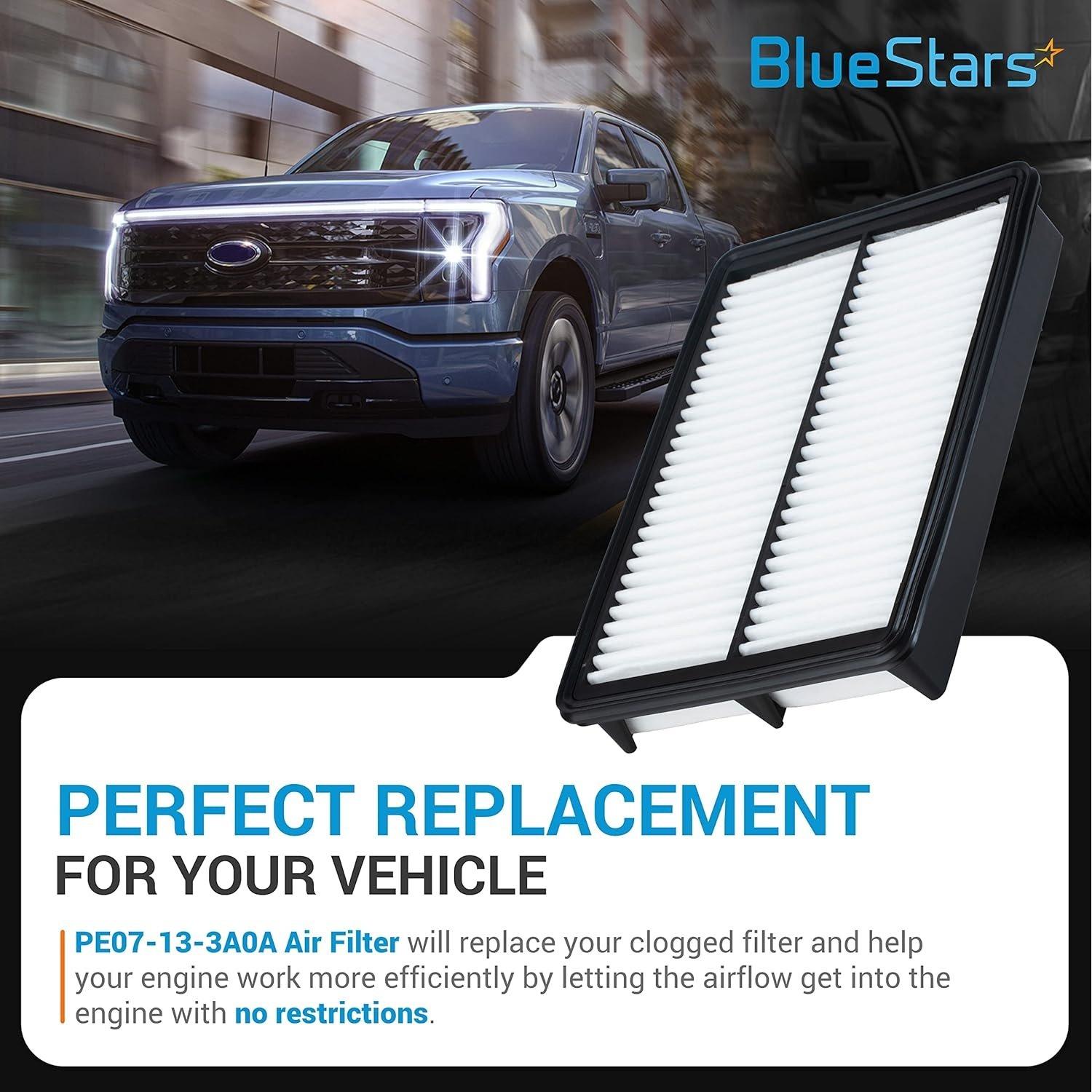 CA11259 GPA0A PE07-13-3A0A for Mazda Rigid Panel Engine Air Filter image 1